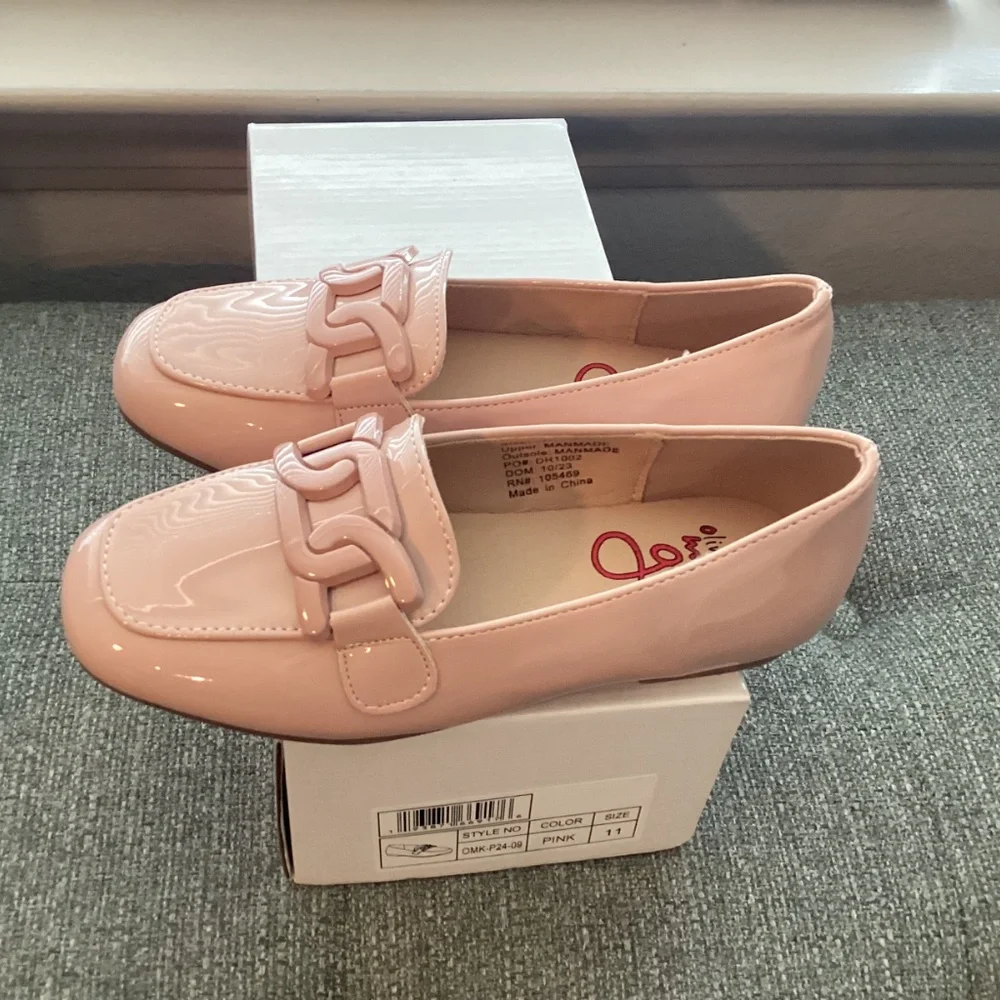 OLIVIA MILLER Kids' Yippee Buckle Loafer (Toddler Kid), size 11